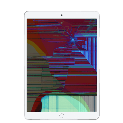 Kaputtes Display des Apple iPad Air 2