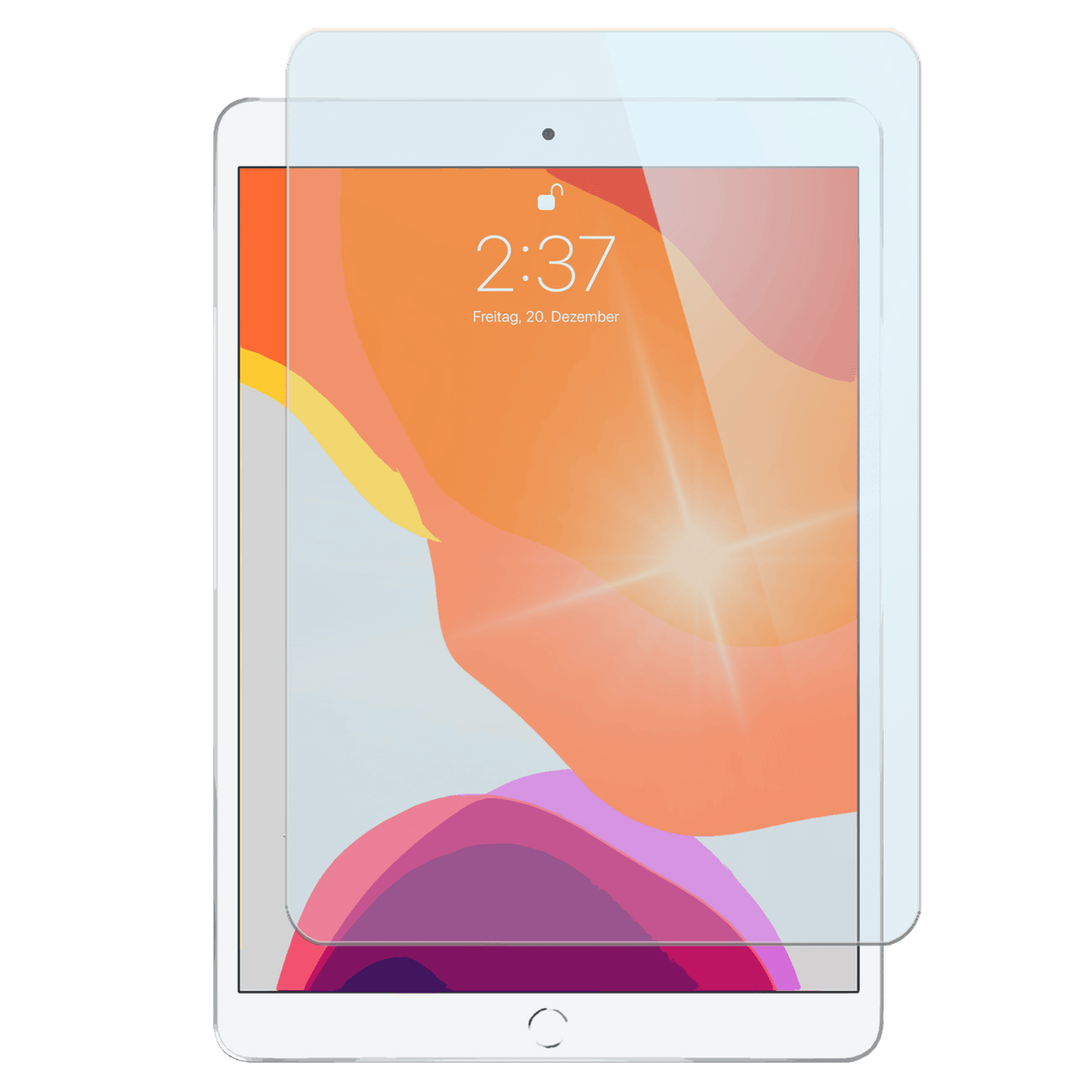 iPad Air 2 mit Schutzfolie