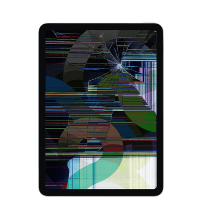 Apple iPad Air der vierten Generation mit Bildschirmschaden