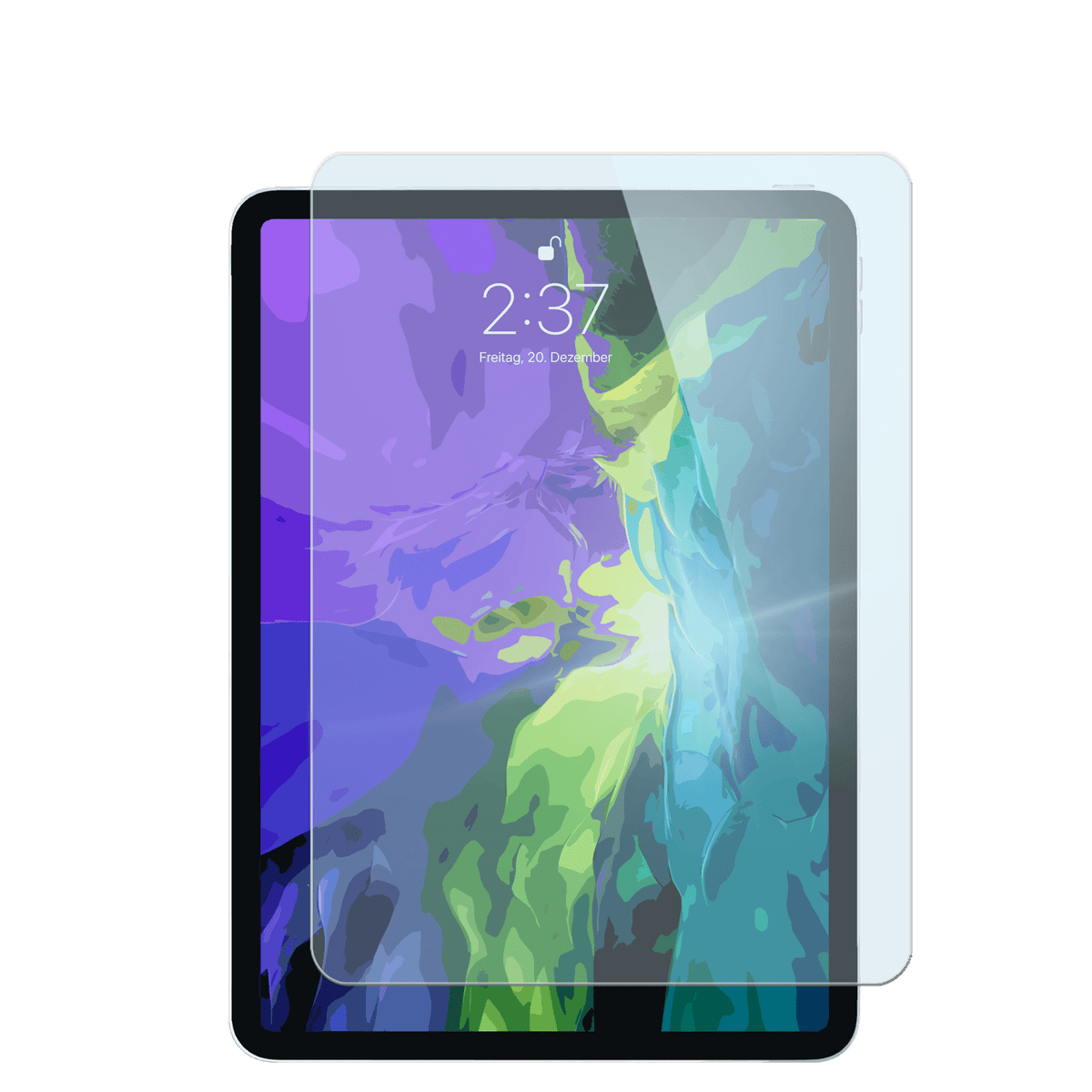 Apple iPad Pro der vierten Generation mit Displayschutzfolie