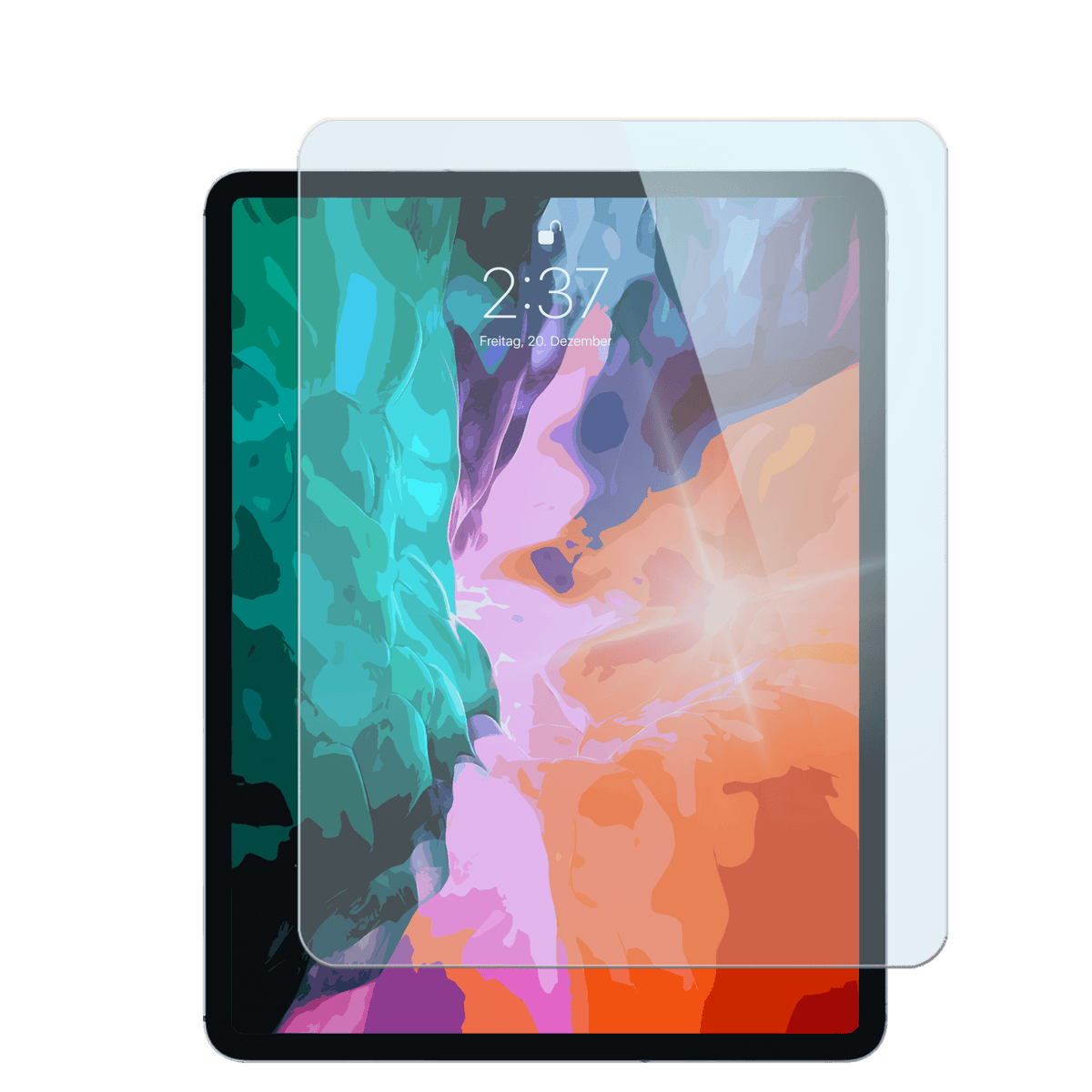 Apple iPad Pro der dritten Generation mit Displayschutzfolie