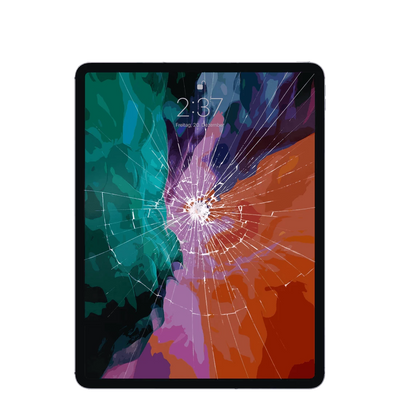 Apple iPad Pro 12.9 der fünften Generation mit Glasschaden