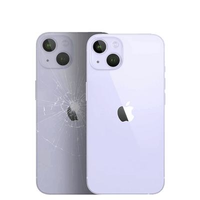 Apple iPhone 14 Plus mit Rückseite kaputt