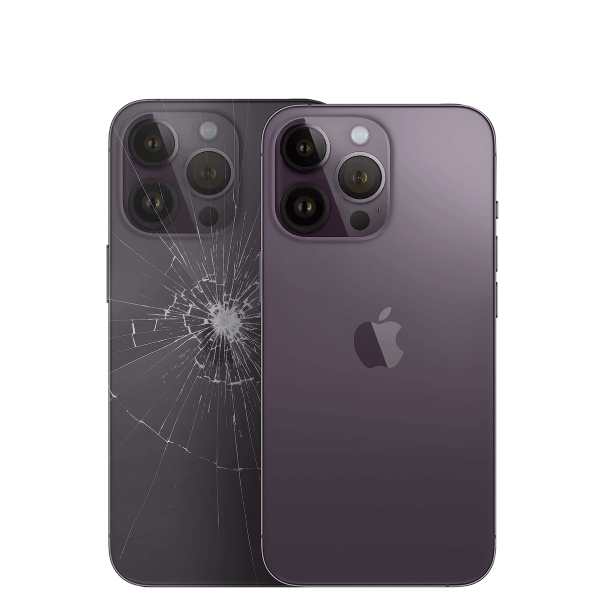 Apple iPhone 14 Pro Max mit Rückseite kaputt