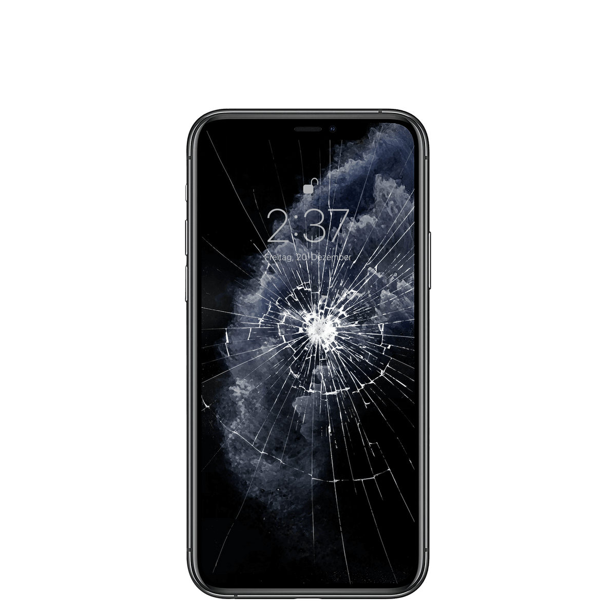 Apple iPhone 11 mit Glas kaputt