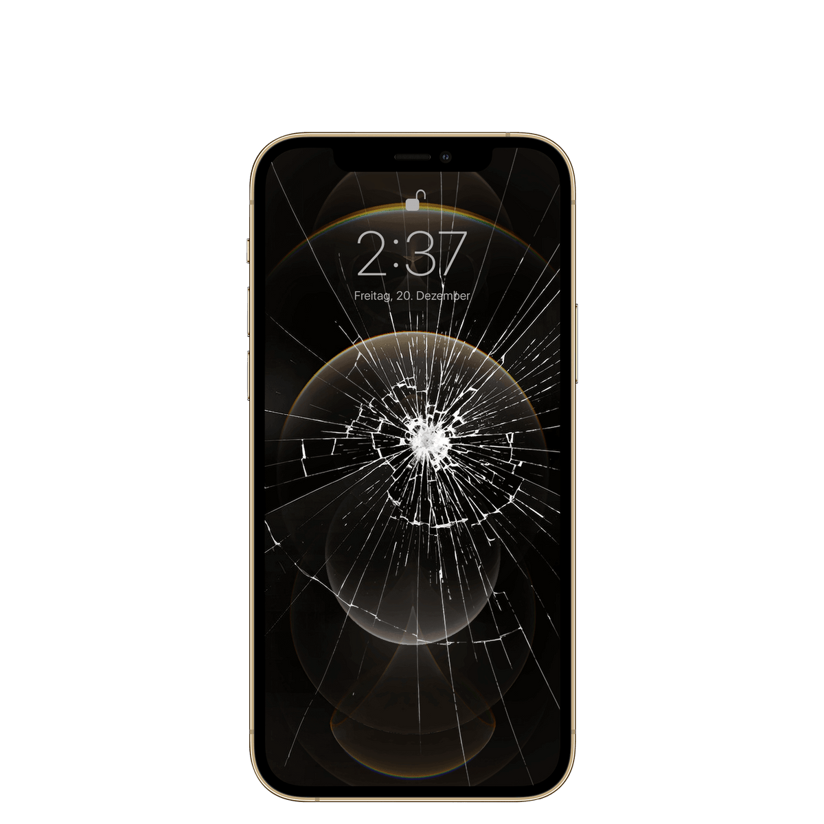  Apple iPhone 12 Pro mit Glas kaputt