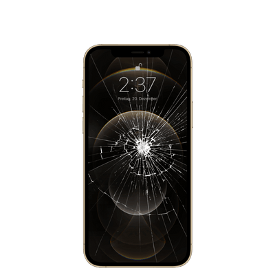  Apple iPhone 12 Pro Max mit Glas kaputt