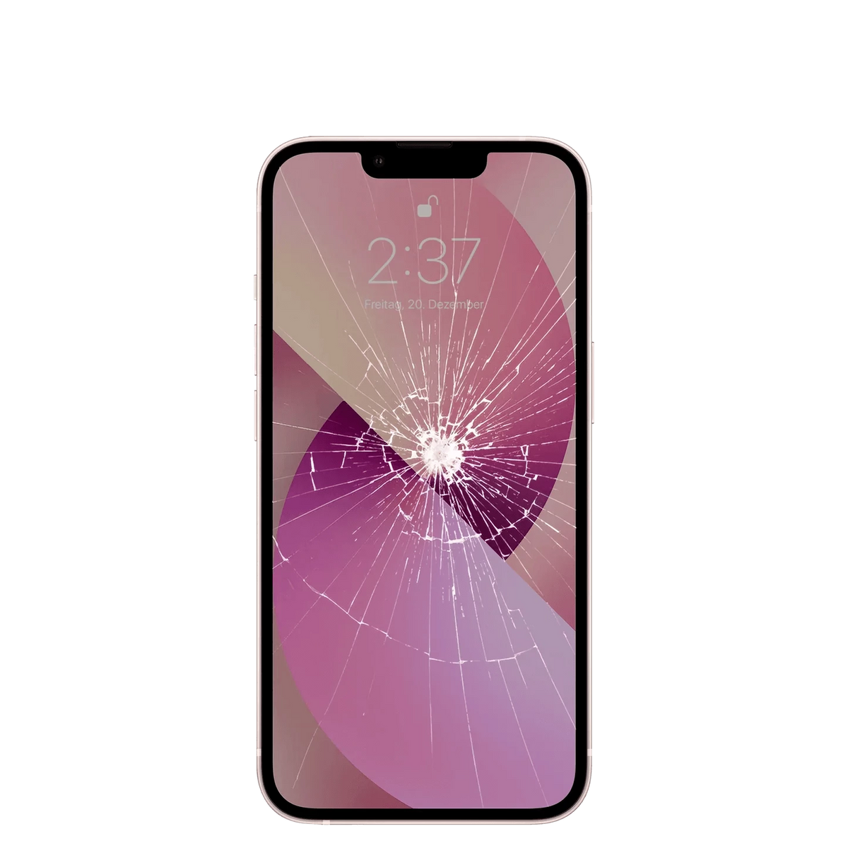 Apple iPhone 13 mini mit Glas kaputt