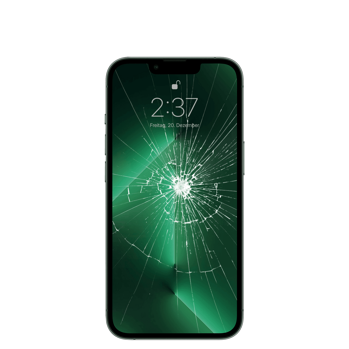 Apple iPhone 13 Pro mit Glas kaputt