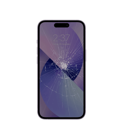  Apple iPhone 14 Pro mit Glas kaputt