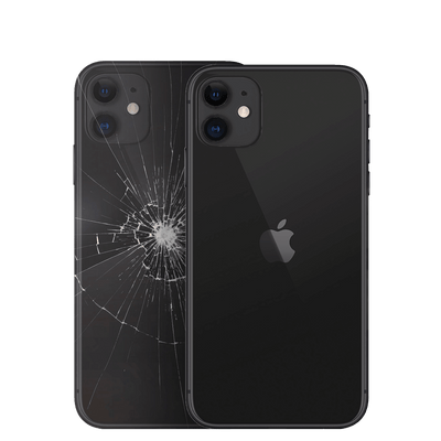 Apple iPhone 11 mit Rückseite kaputt