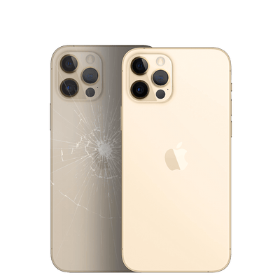 Apple iPhone 12 Pro Max mit Rückseite kaputt