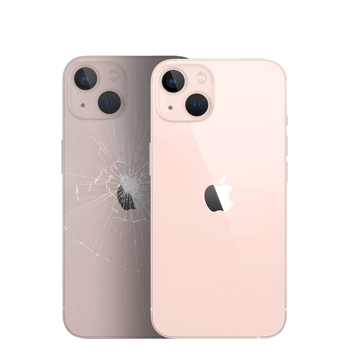  Apple iPhone 13 mit Rückseite kaputt
