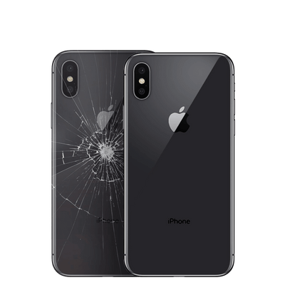 Apple iPhone XS mit Rückseite kaputt