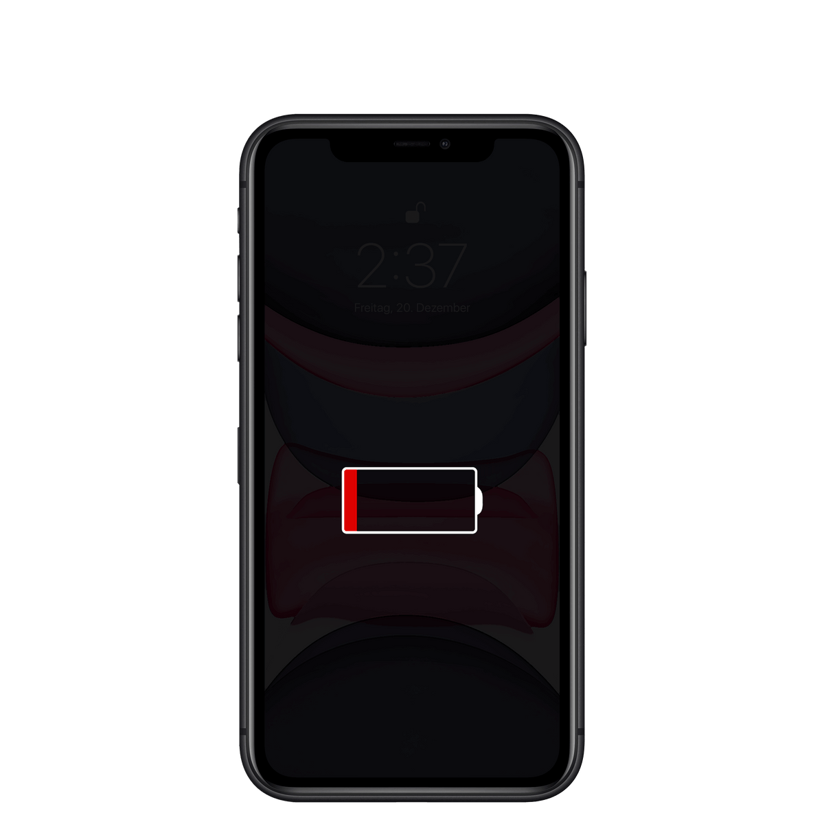 Apple iPhone 11 mit leerem Akku
