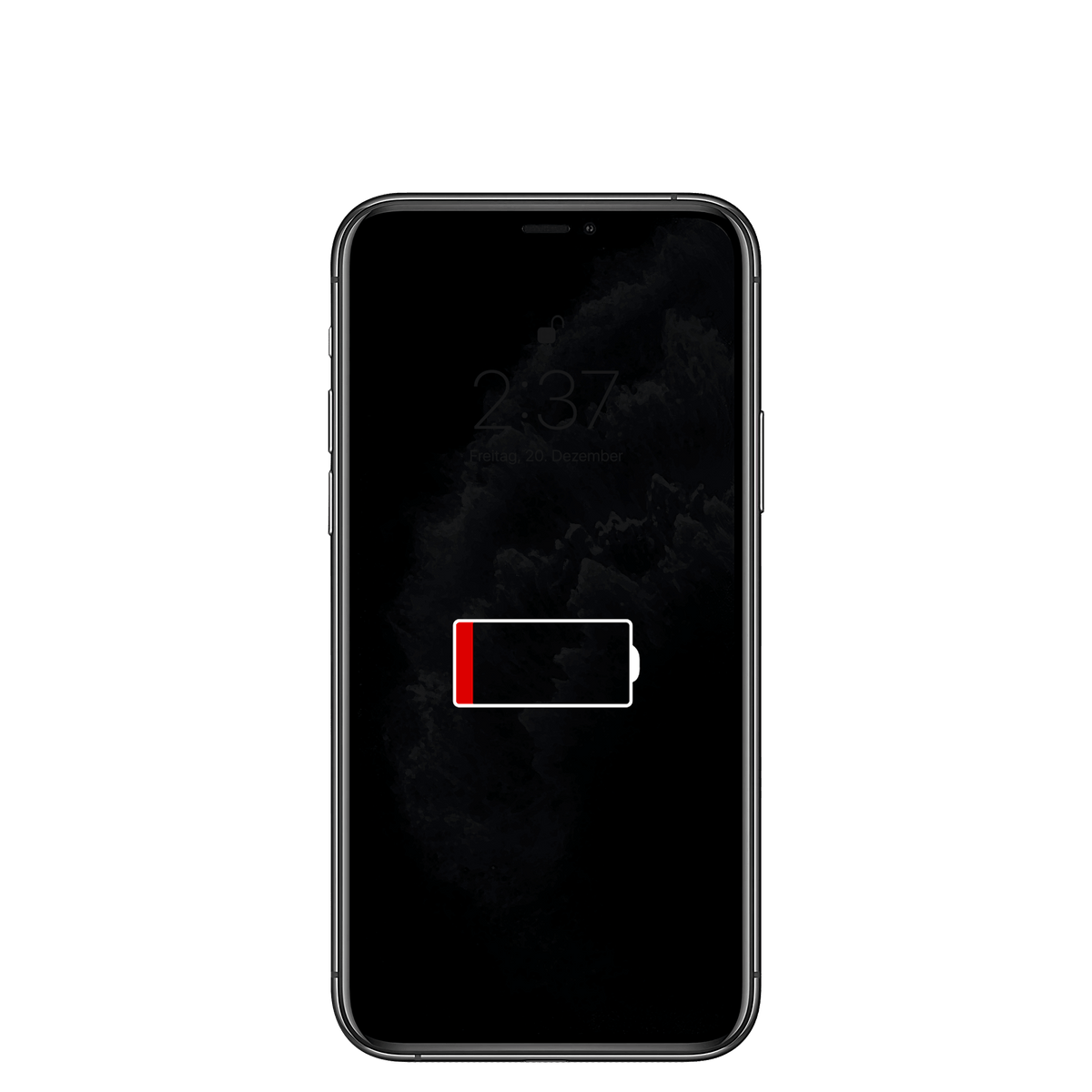 Apple iPhone 11 Pro mit leerem Akku