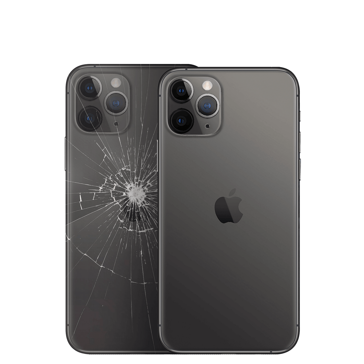  Apple iPhone 11 Pro mit Rückseite kaputt