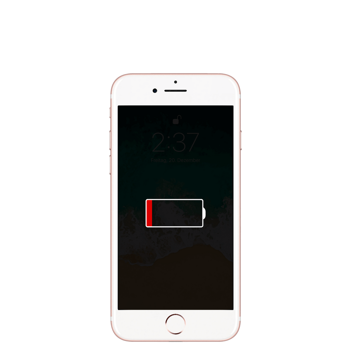 Apple iPhone 7 mit leerem Akku
