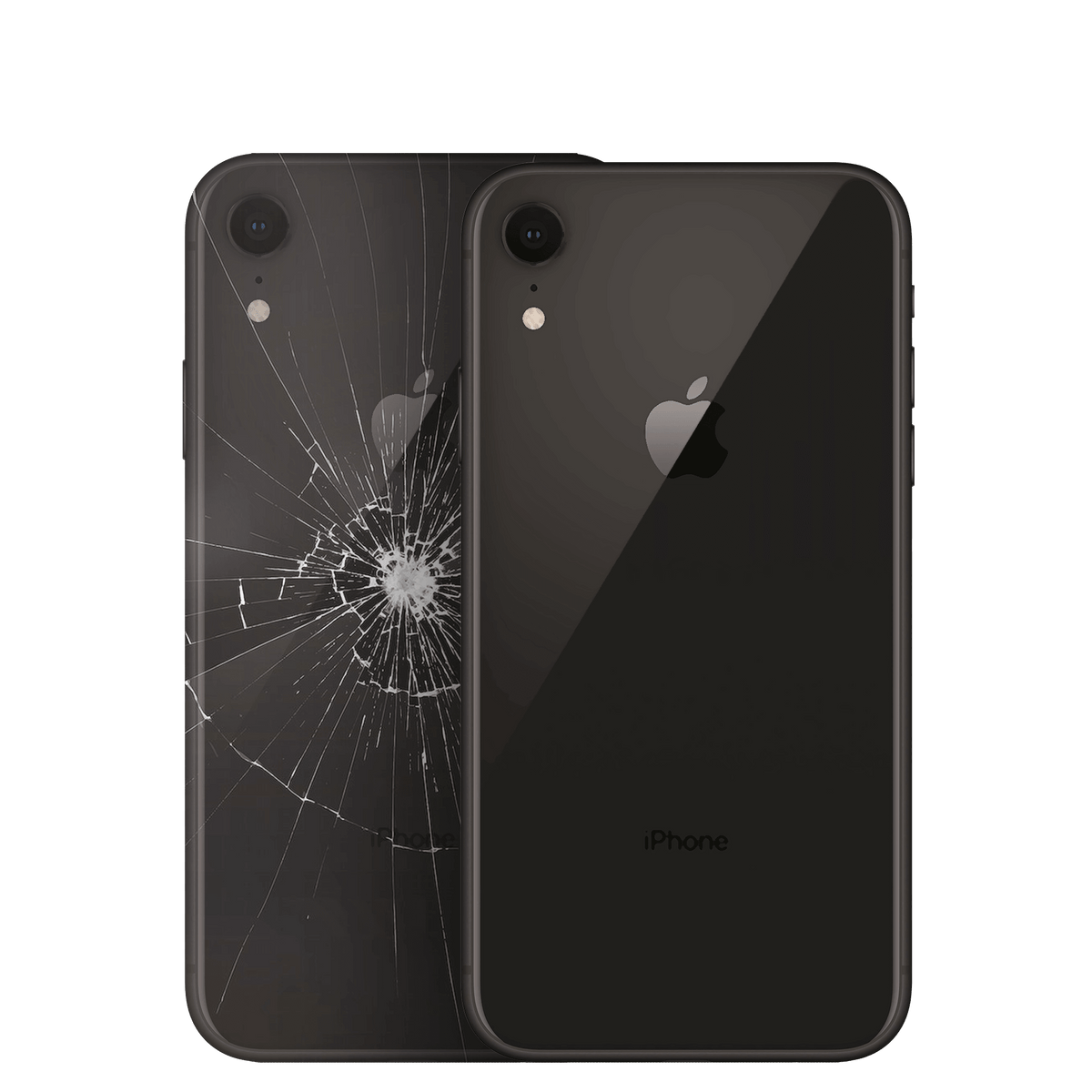 Apple iPhone XR mit Rückseite kaputt