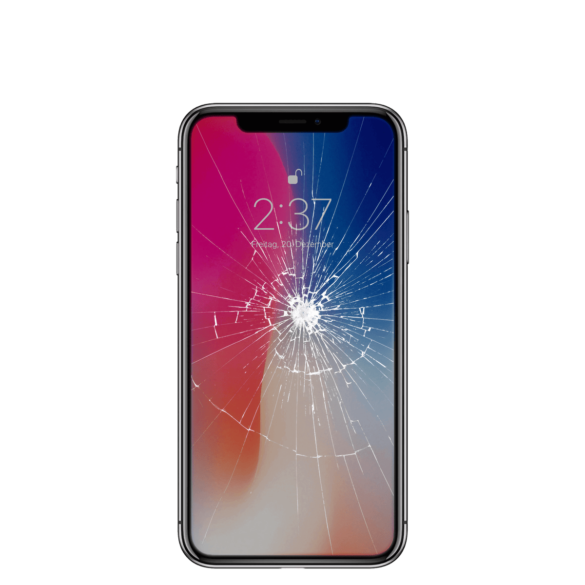  Apple iPhone XS Max mit Glas kaputt